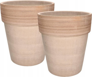 2x Doniczka Gliniana 31 Donica Ceramiczna Terakota