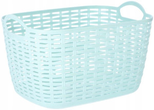 Koszyk Plastikowy Pojemnik 290mm Organizer Ażurowy