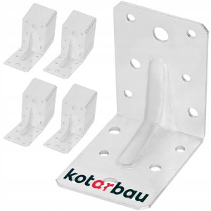 50x Kątownik Łącznik Ciesielski Budowlany 75x75x55