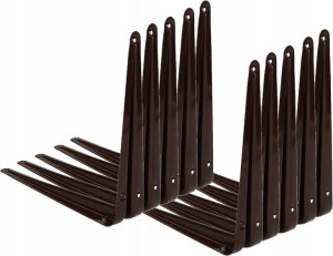 Kątownik Pod Półkę 10x Wspornik Podpórka 20x15cm