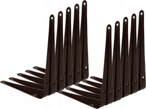 10x Kątownik Podpórka Wspornik Pod Półkę 175x150mm