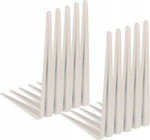 10x Kątownik Podpórka Wspornik Pod Półkę 350x300mm
