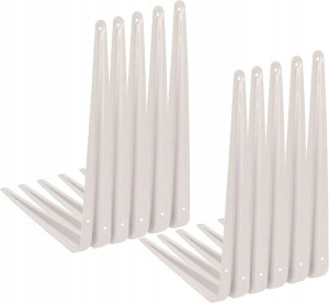 Kątownik Pod Półkę 10x Wspornik Podpórka 40x35cm