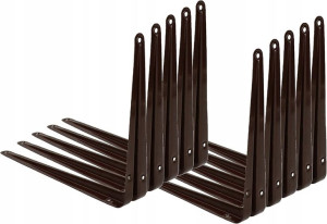 Kątownik Pod Półkę 10x Wspornik Podpórka 22,5x20cm