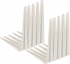 Kątownik Pod Półkę 10x Wspornik Podpórka 20x15cm