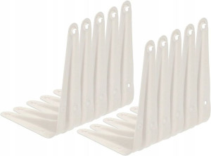 10x Kątownik Podpórka Wspornik Pod Półkę 150x125mm