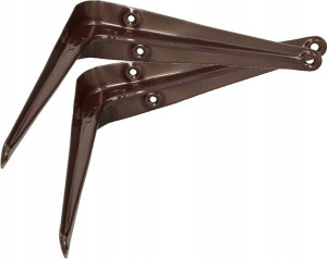 Kątownik Pod Półkę 2x Wspornik Podpórka 17,5x15 Cm