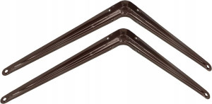 Kątownik Pod Półkę 2x Wspornik Podpórka 30x25 Cm