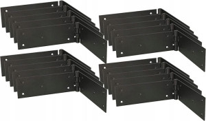 25x Zawias Budowlany Splatany Skrzyniowy 300x50mm