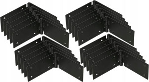 25x Zawias Splatany Budowlany Skrzyń Drzwi 200x50