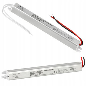 Zasilacz LED 12V Meblowy Ultra Slim 2A 24W Do Taśm