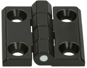 Zawias Czarny 40x40mm Splatany Drzwiowy Odlewany