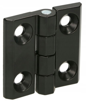 Zawias Drzwiowy Odlewany Splatany 50x50mm Czarny