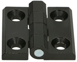 Zawias Czarny 60x60mm Splatany Drzwiowy Odlewany