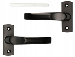 Klamko-klamka Komplet 125mm Do Drzwi Furtki Bramki