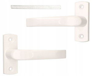 Klamko-klamka Komplet 125mm Do Drzwi Furtki Bramki