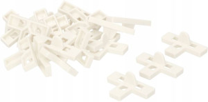 Krzyżyki Dystansowe 20x T 10mm Do Płytek Glazury
