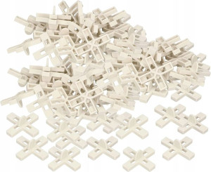 300x Krzyżyk 8mm Dystansowy Uchwyt Płytek Glazury