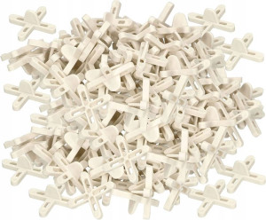 600x Krzyżyk 5mm Dystansowy Uchwyt Płytek Glazury