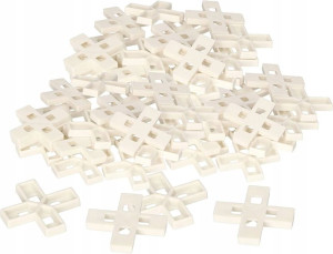 Krzyżyki 6 Mm Dystansowe Do Płytek Glazury 400 Szt