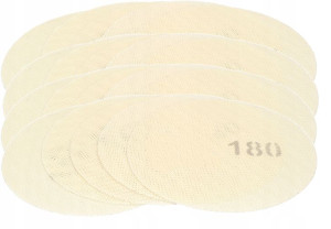 20x Krążek Ścierny Soft 180 Siatka Rzep Gipsu 225