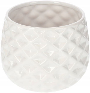 Doniczka Donica Osłonka Ceramiczna Szkliwiona 13cm
