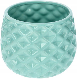 Doniczka Donica Osłonka Ceramiczna Szkliwiona 13cm
