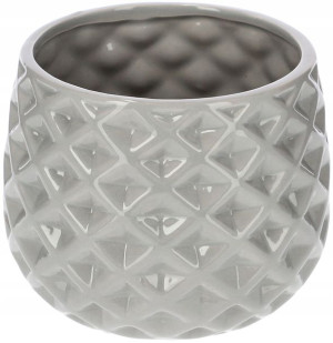 Doniczka Donica Osłonka Ceramiczna Szkliwiona 13cm