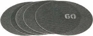 5x Krążek Ścierny Hard 60 Siatka Rzep Gipsu 225mm