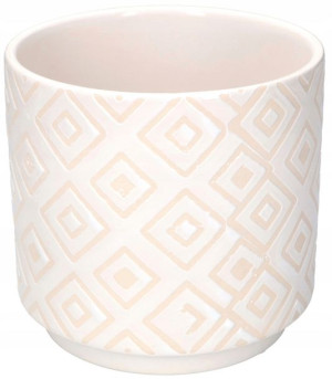Doniczka Szkliwiona Fi12 Donica Osłonka Ceramiczna