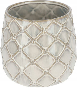 Doniczka Donica Osłonka Ceramiczna Ananas Fi 145