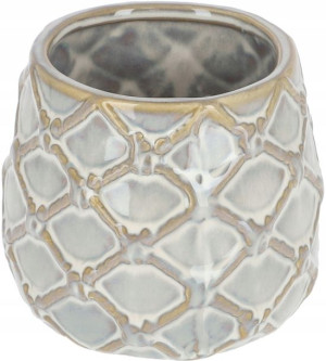 Doniczka Donica Osłonka Ceramiczna Ananas Fi 90