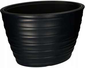 Doniczka 2w1 Donica Mrozoodporna Fale Wkład 420mm