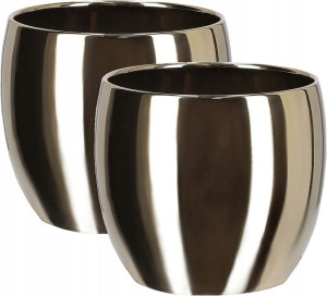 2x Doniczka 13 Donica Osłonka Ceramiczna Na Kwiaty