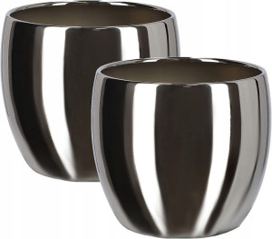 2x Doniczka 13 Donica Osłonka Ceramiczna Na Kwiaty