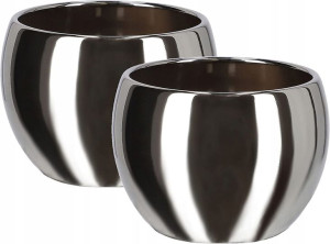 2x Doniczka 10 Donica Osłonka Ceramiczna Na Kwiaty