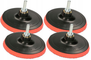 4x Dysk Czepny 125mm Szlifierki Wiertarki Adapter