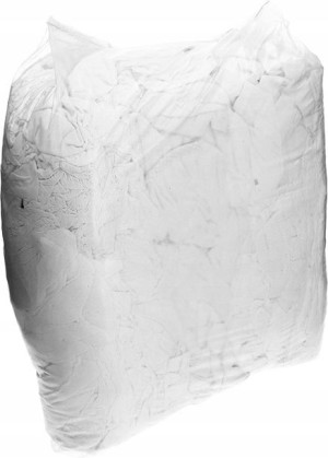 Czyściwo Bawełniane Białe 10 Kg Cięte 100% Bawełna