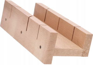 Skrzynka Uciosowa Drewniana Przyrżnia 300x120 Mm