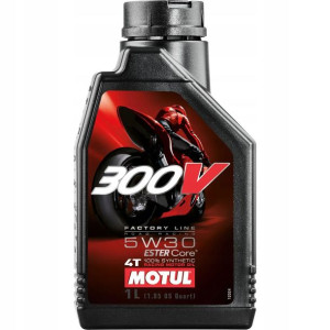 Olej silnikowy 4T Motul 300V Road Racing 5W-30 1L
