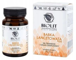 Biolit Babka Lancetowata -Na górne drogi oddechowe