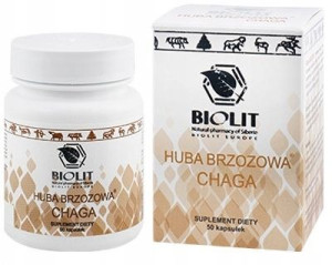 Biolit CHAGA HUBA - Na stawy i mięśnie 50kapsułek