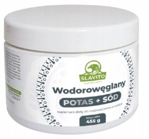 Potas + Sód Wodorowęglany Slavito 455g