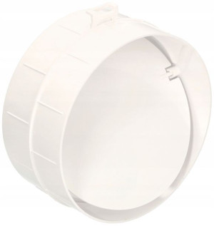 Łącznik Kanałów Okrągłych Fi 125 Mm Zawór Zwrotny
