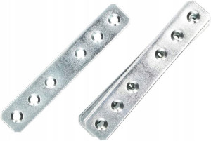 Płytka Perforowana Łącznik 116x20mm Płaski 100szt