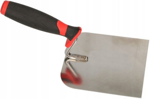 Kielnia Nierdzewna Podkówka 128x120 Mm Rączka Guma