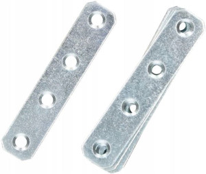 Płytka Perforowana Łącznik 80x16mm Płaski 50 Szt