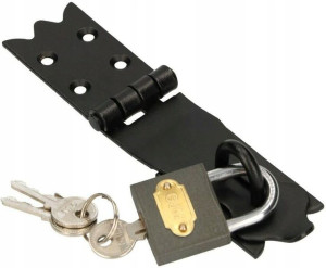 Zestaw Wrzeciądz Skobel Zamknięcie Do Drzwi 150x35