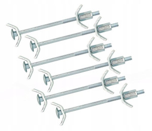 Złącze Meblowe Śrubowe 120mm Do Płyt Blatów 6 Szt