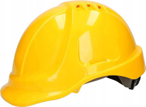 Kask Ochronny Budowlany Hełm Roboczy Regulacja Abs